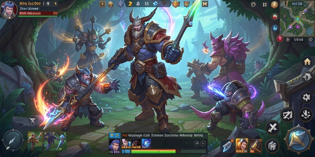 Tampilan gameplay menarik dalam dunia MMORPG 2757.