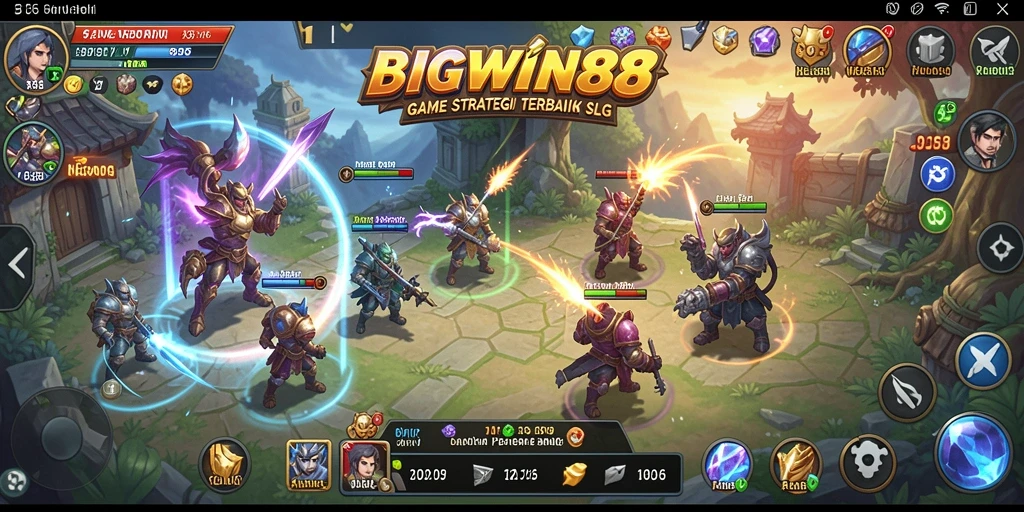Tampilan gameplay menawan di BIGWIN88 dengan aksi SLG yang mendebarkan.
