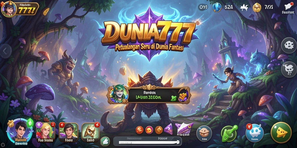 Tampilan gameplay seru DUNIA777 dengan grafis menawan.