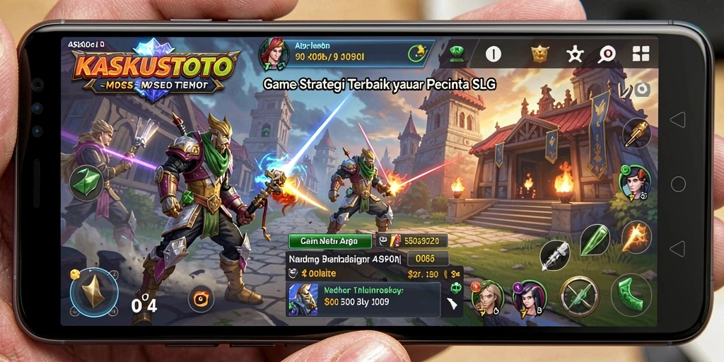 Tampilan gameplay KASKUSTOTO yang menegangkan dan penuh strategi.