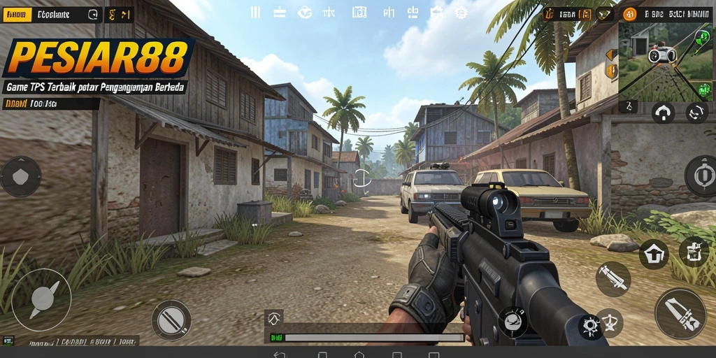 Tampilan gameplay seru dan grafis menawan dari PESIAR88.