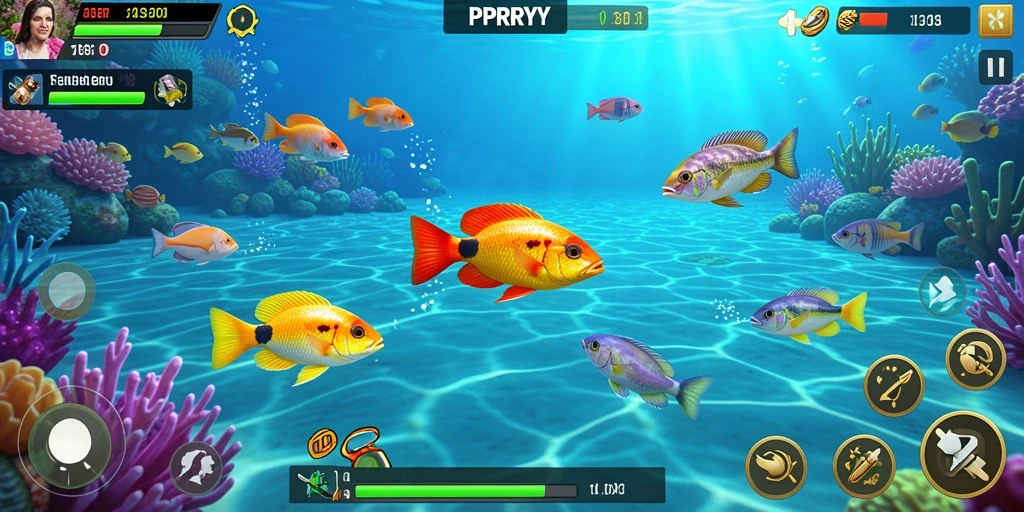 Gameplay seru Tembak Ikan di PPRRYY.
