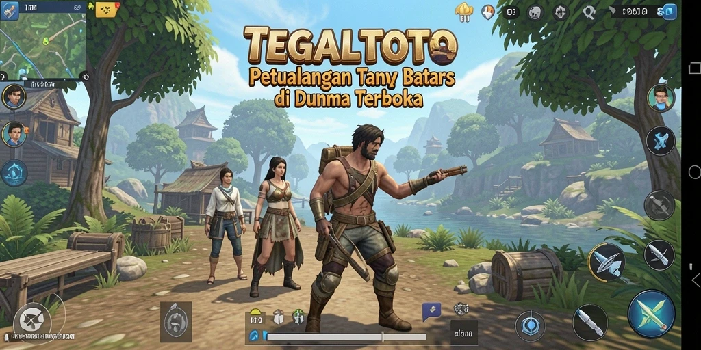Menampilkan permainan yang seru di dunia terbuka TEGALTOTO.